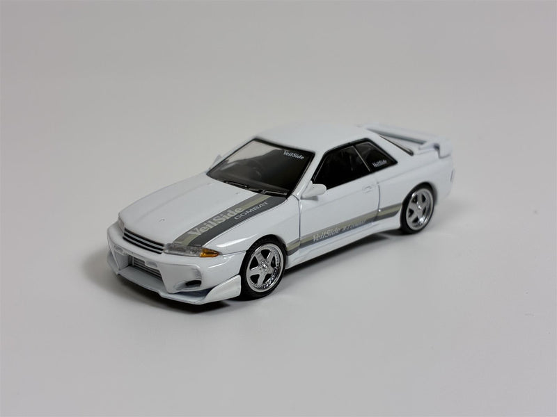 Nissan Skyline GT-R R32 VeilSide Combat C-I White RHD 1:64 Mini GT MGT01066R