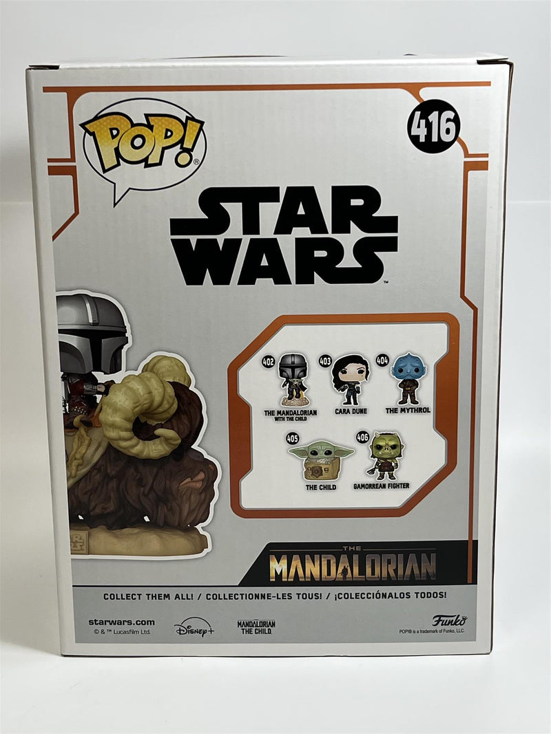 The Mandalorian and The Child on Bantha 416 Funko Pop 52373