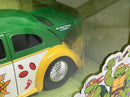 TMNT Michelangelo and 1959 Volkswagen Drag Beetle 1:24 Jada 253285002