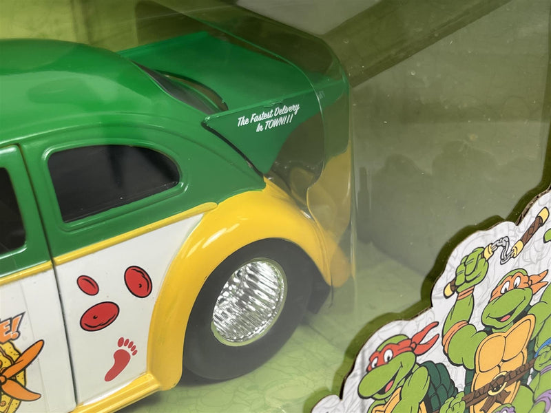 TMNT Michelangelo and 1959 Volkswagen Drag Beetle 1:24 Jada 253285002