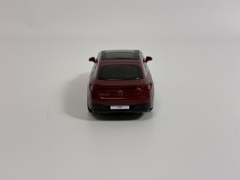 Mercedes Benz EQS 580 4MATIC Red Metallic RHD 1:64 Mini GT MGT00970R