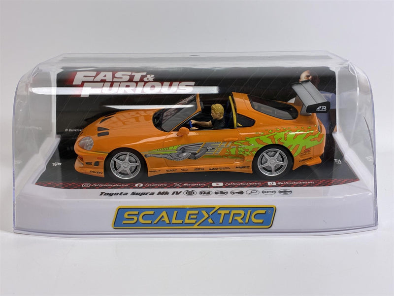 Fast and Furious Brians Toyota Supra Mk IV Slot Car 1:32 Scalextric C4591