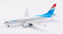 Luxair Boeing 737-8 MAX LX-LBL With Stand 1:200 Scale Inflight200 IF738MLG0724