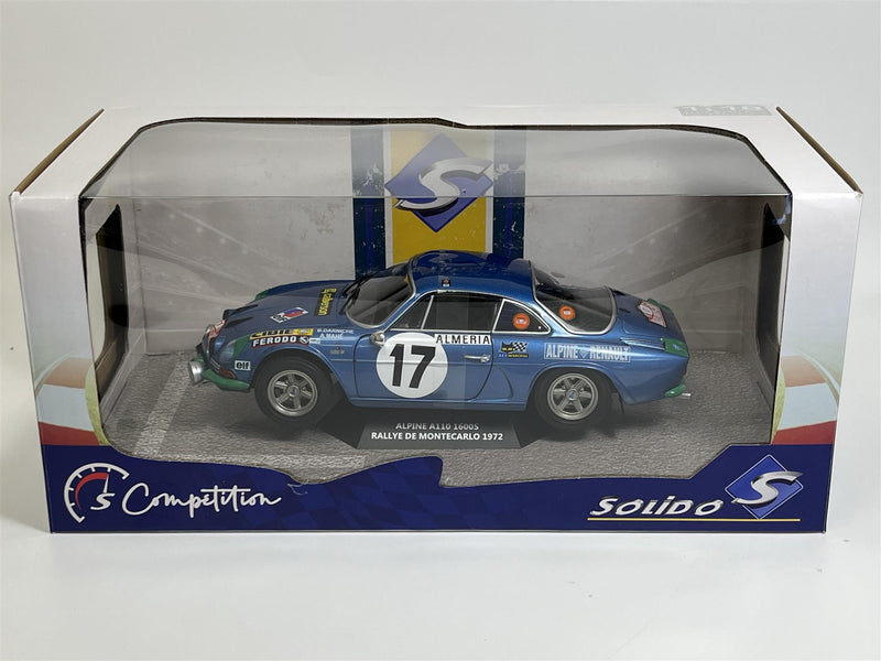 Alpine A110 1600S Rallye Montecarlo 1972 Darniche Mahe