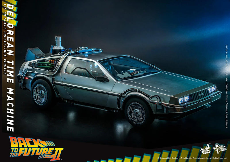 Back To The Future DeLorean Time Machine 1:6 Scale Hot Toys 910430