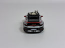 a toy car on a white background
