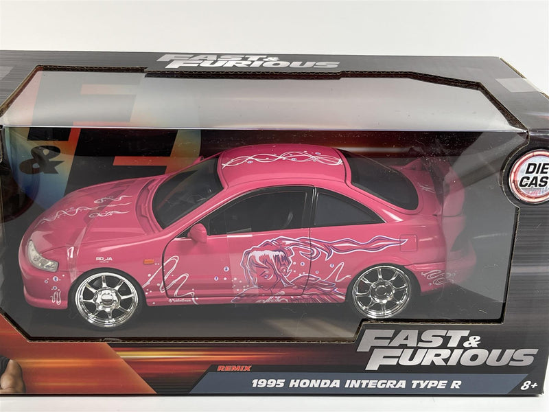 Fast & Furious Remix Honda Integra Type R 1995 Mias Sukis Remix 1:24 Jada 35876