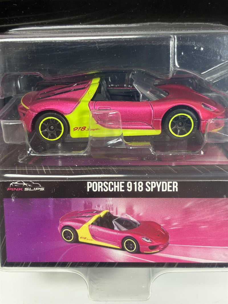 Porsche 918 Syder Pink 1:64 Scale Pink Slips Jada 213291003