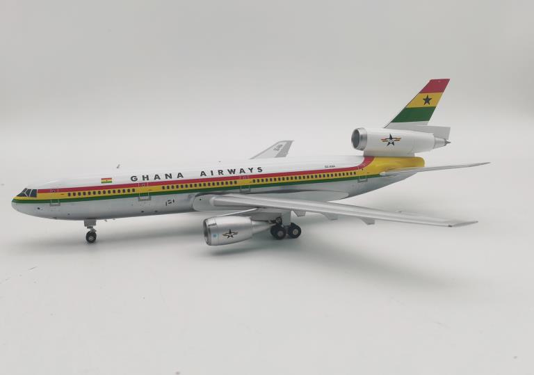 Ghana Airways 9G-ANA McDonnell Douglas DC-10-30 Polished 1:200 IFDC10GH0622P