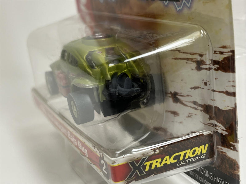 1965 VW Baja Bug  Green X Traction Off Road HO Scale Auto World SC375-2