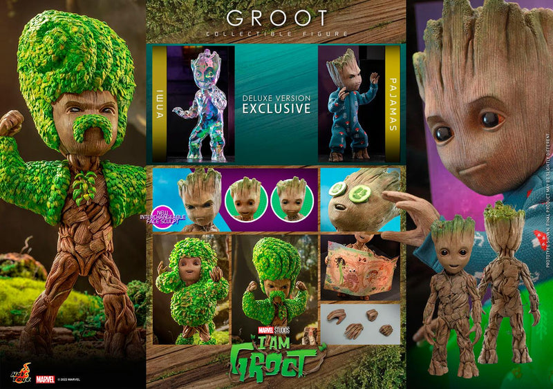 Groot Collectible Figure Deluxe Version I Am Groot Hot Toys 9119432