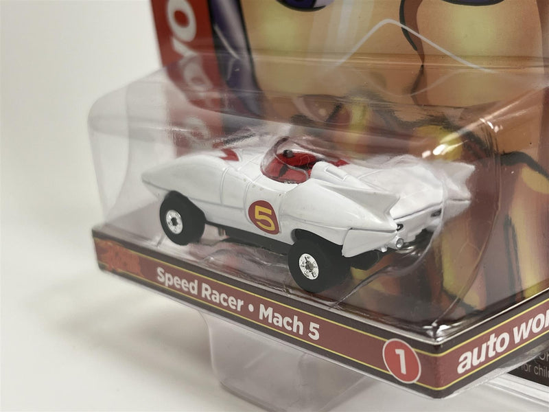 Speed Racer Mach 5 Thunderjet Ultra G HO Scale Slot Car Auto World SC372-1