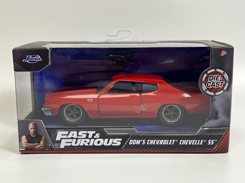 Fast and Furious Doms Chevrolet Chevelle SS Red 1:32 Scale Jada 24075