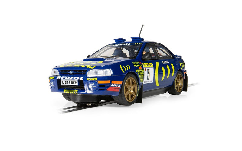 Subaru Impreza WRX 1995 Carlos Sainz Rally 1:32 Scale Scalextric C4555