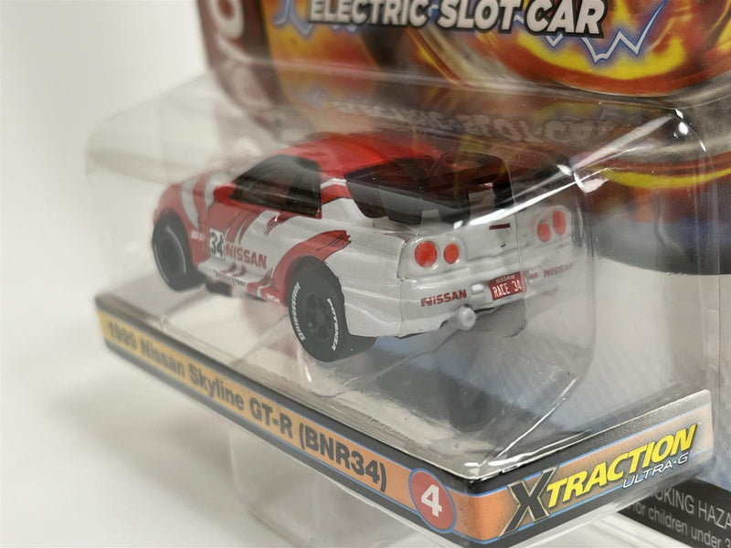 1999 Nissan Skyline GT-R BNR34 HO Scale Slot Car X Traction Auto World SC378-4