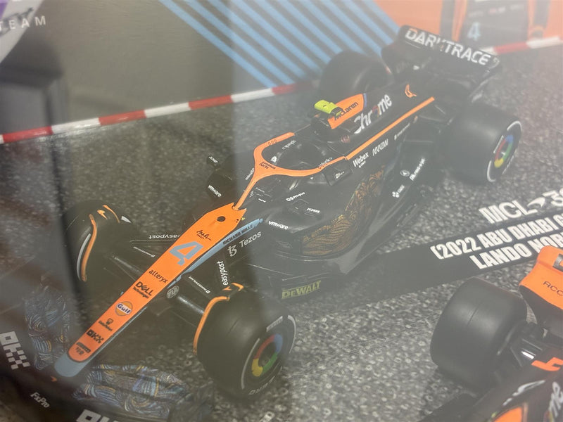 McLaren F1 4 Car Set Lando Norris