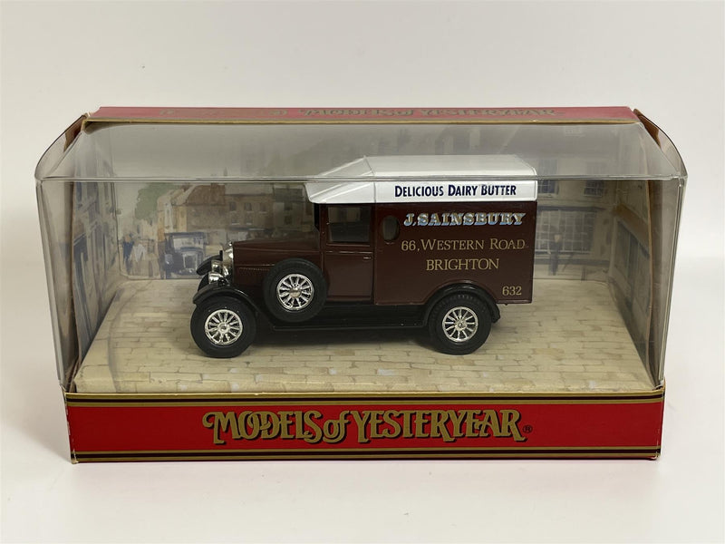 Morris Cowley Van 1929 J.Sainsbury Models Of Yesteryear Matchbox Y19D S2