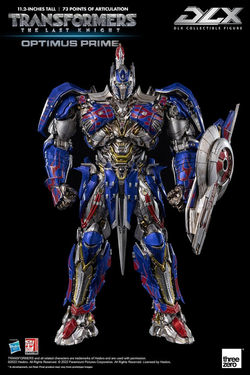 DLX Optimus Prime Transformers The Last Knight Articulated Figure threezero TZ04570W0