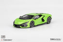 a green sports car on a white background