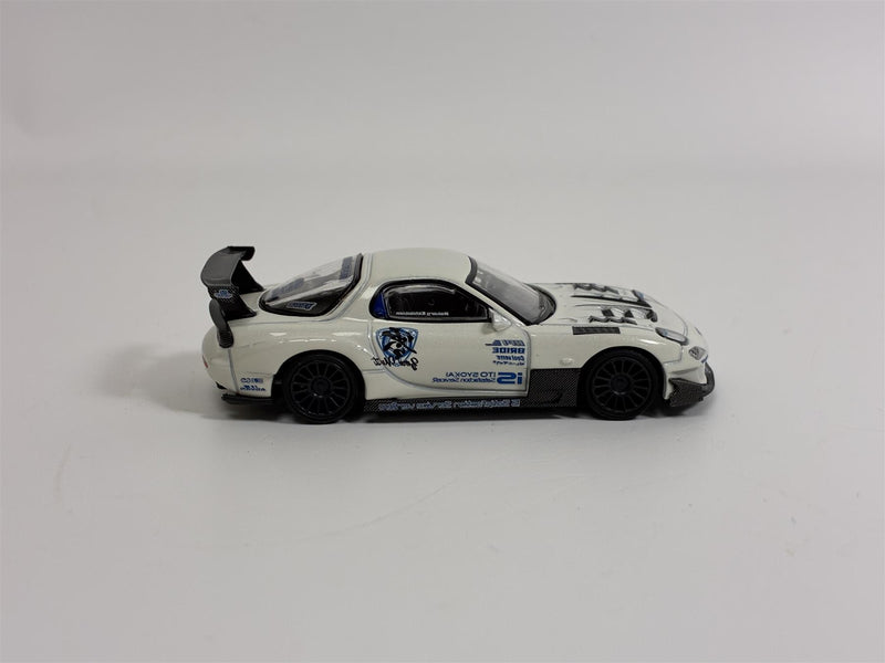 Mazda RX-7 FD3S Itosyoukai Rei-gouki with RE Amemiya RHD 1:64 Mini GT MGT00996R
