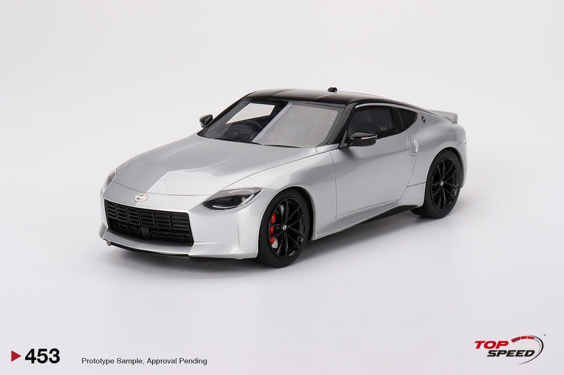 Nissan Fairlady Z Version St 2023 Brilliant Silver RHD 1:18 Scale TSM TS0435