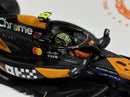 Formula 1 McLaren Team Set of 2 Cars Winner Constructor Season MCL38 2024 Norris and Piastri 1:64 Scale Spark Y418