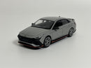 Hyundai Elantra N Cyber Grey Metallic LHD 1:64 Scale Mini GT MGT00386L