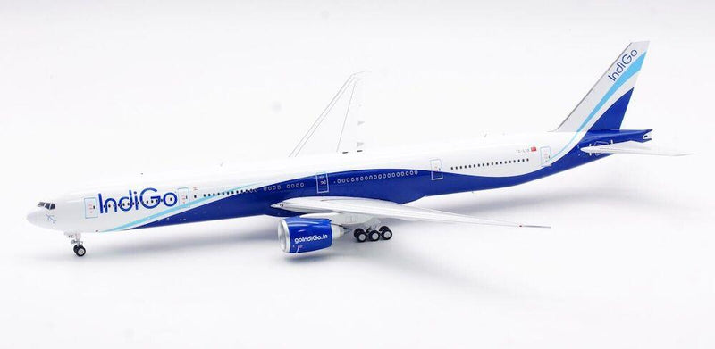 Indigo Boeing 777-31H/ER TC-LKE With Stand 1:200 Scale Inflight200 IF7736E0824