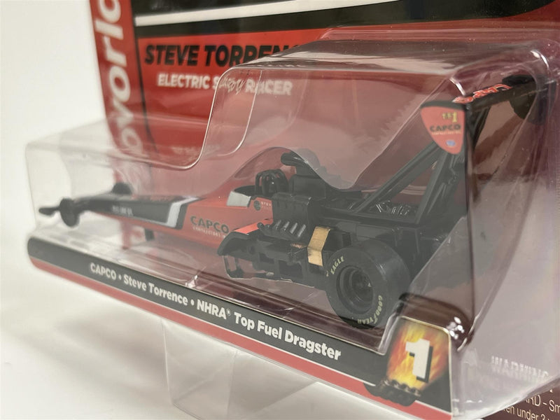 CAPCO Steve Torrence NHRA Top Fuel Dragster HO Scale Slot Car Auto World SC370-1