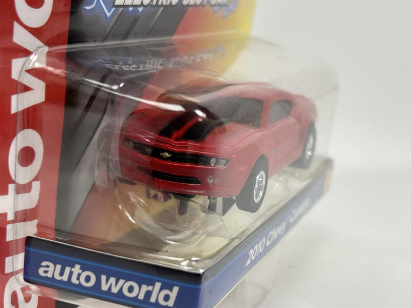 2010 Chevy Camaro Red HO Scale Slot Car X Traction Auto World SC373-5