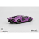 a purple sports car on a white background