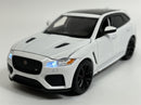 Jaguar F Pace White LHD Light and Sound 1:32 Scale Tayumo 32110019