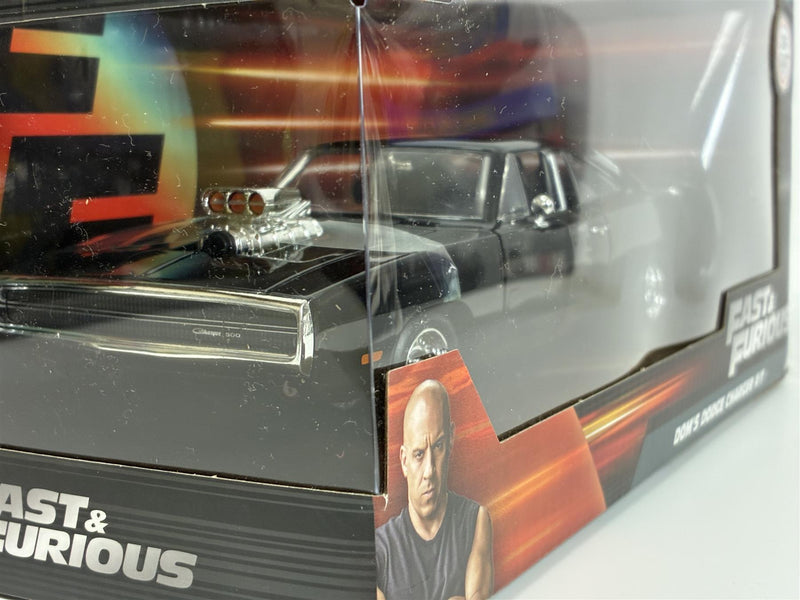 Fast and Furious Doms Dodge Charger R/T Black 1:24 Scale Jada 31942 35424
