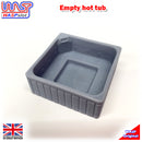 Slot Car Trackside Scenery Hot Tub Empty 1:32 Scale WASP