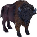 American Bison Buffalo Wild Animal Toy Figure 11 cm Approx Length Mojo Fun 381076