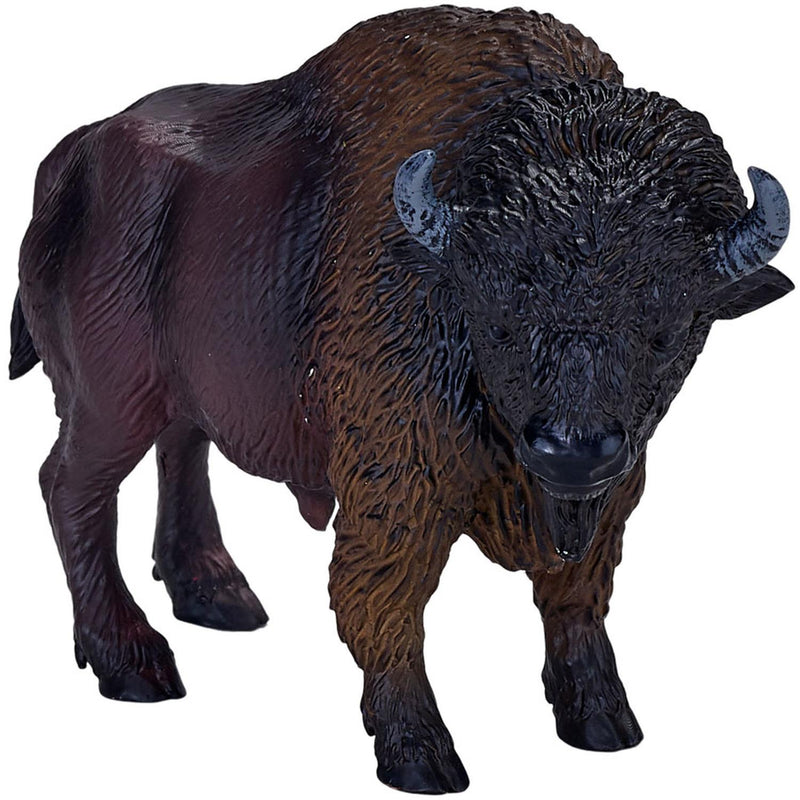 American Bison Buffalo Wild Animal Toy Figure 11 cm Approx Length Mojo Fun 381076