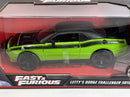 Fast and Furious Lettys Dodge Challenger SRT8 Green and Black 1:24 Jada 253203043