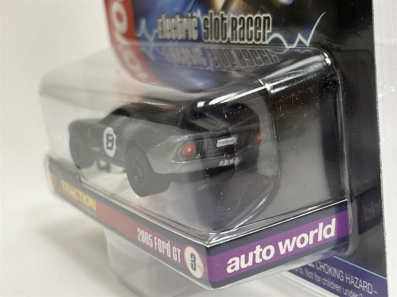 2005 Ford GT Black X Traction Flame Throwers HO Scale Auto World SC366-3