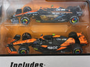 McLaren Formula 1 Set of 7 Cars with Display Stand 1:43 Scale Bburago 38169