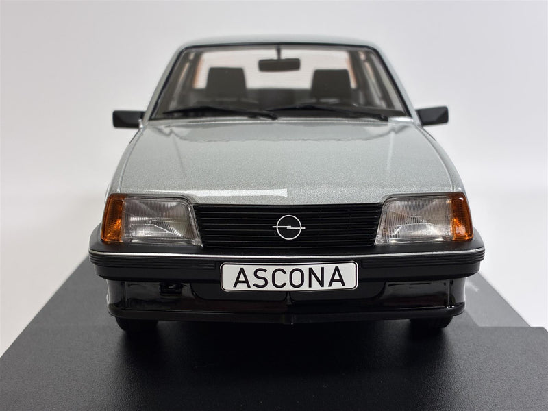 1981 Opel Ascona C SR Silver 1:18 Scale Model Car Group MCG18460