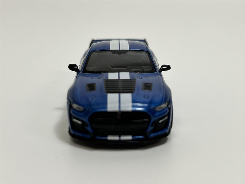 Shelby GT500 Dragon Snake Concept Ford Performance Blue LHD 1:64 Scale Mini GT MGT00568L