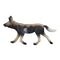 African Hunting Dog Toy Figure 10.5 cm Length Approx Mojo Fun 387110