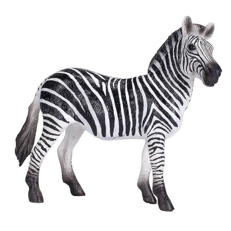 Zebra Mare Wildlife Toy Figure 9 cm Height Approx Mojo Fun 387393