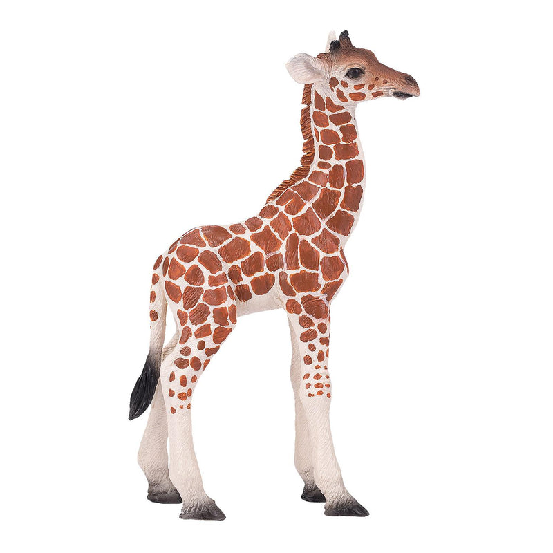 Giraffe Calf Wildlife Toy Figure 10 cm Height Approx Mojo Fun 381034