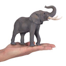 African Bull Elephant Wildlife Toy Figure 11.5 cm Height Approx Mojo Fun 381005