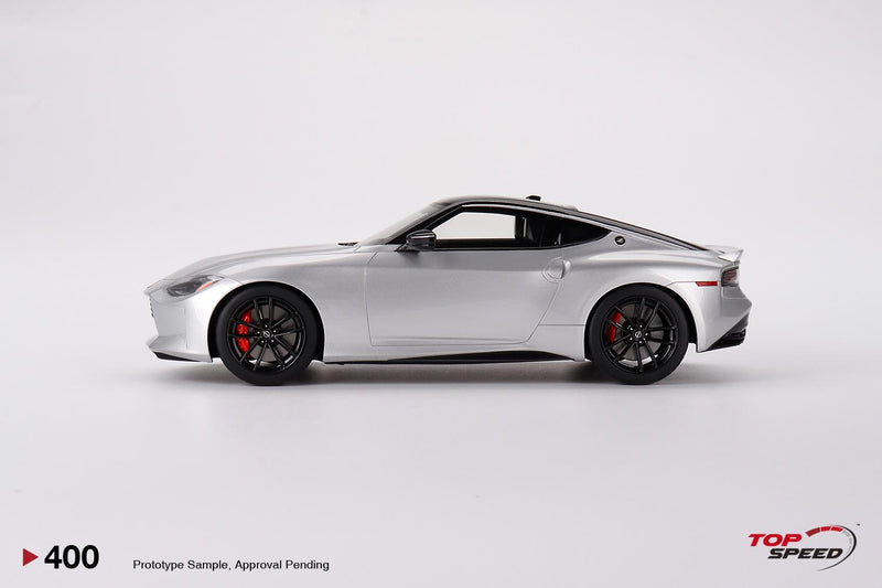 Nissan Z Performance 2023 Brilliant Silver LHD 1:18 Scale TSM TS0400