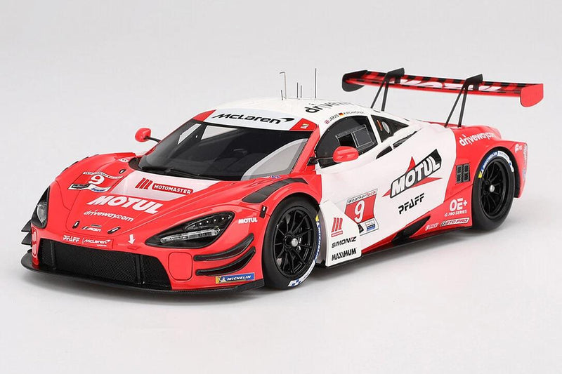 McLaren 720 GT3 Evo No.9 2024 IMSA Motul Course De Monterey 1:18 Topspeed TS0583