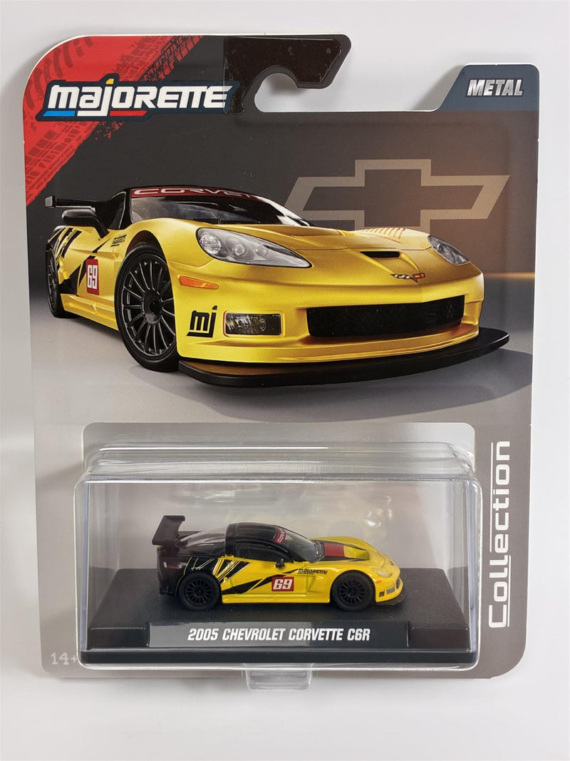 Chevrolet Corvette C6R 2005 Yellow 1:64 Scale Majorette 8505001000