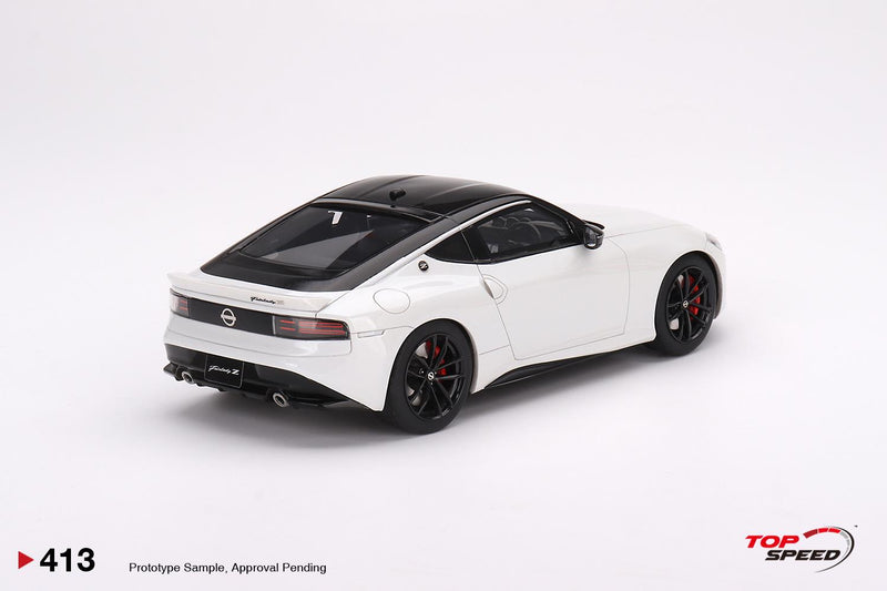 Nissan Fairlady Z Version ST Everest White RHD 1:18 Scale TSM TS0413