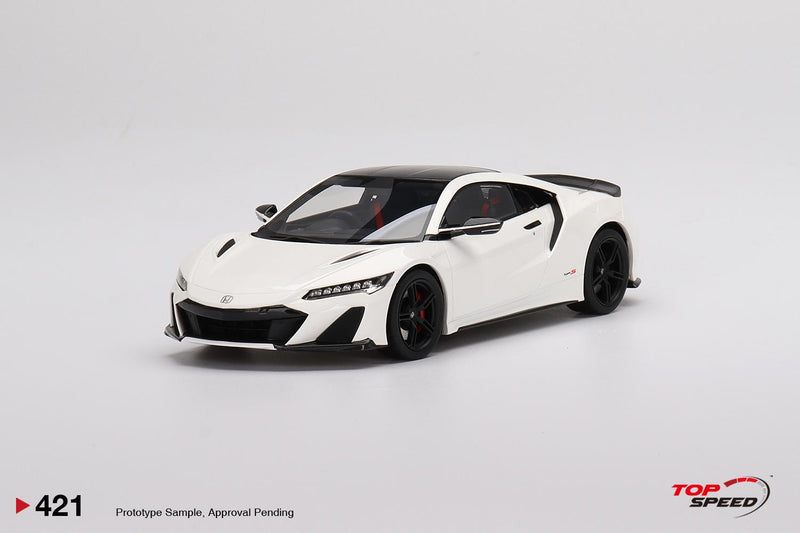 Honda NSX Type S 2022 130R White 1:18 TSM TS0421